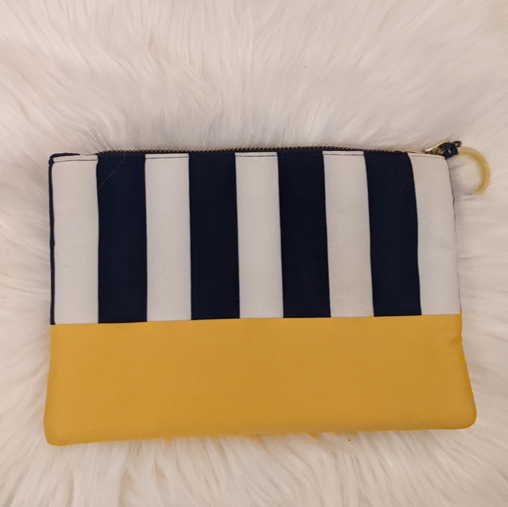 Striped/Color Block Clutch - Picture 3 of 4